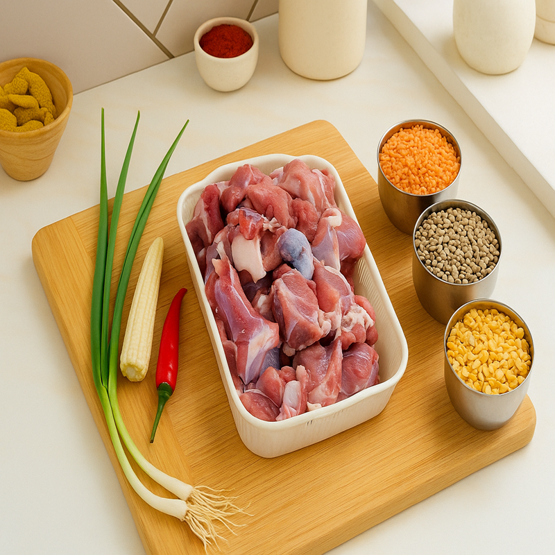 Goat Mutton  Curry Cut (1 kg) (Weight after clean)