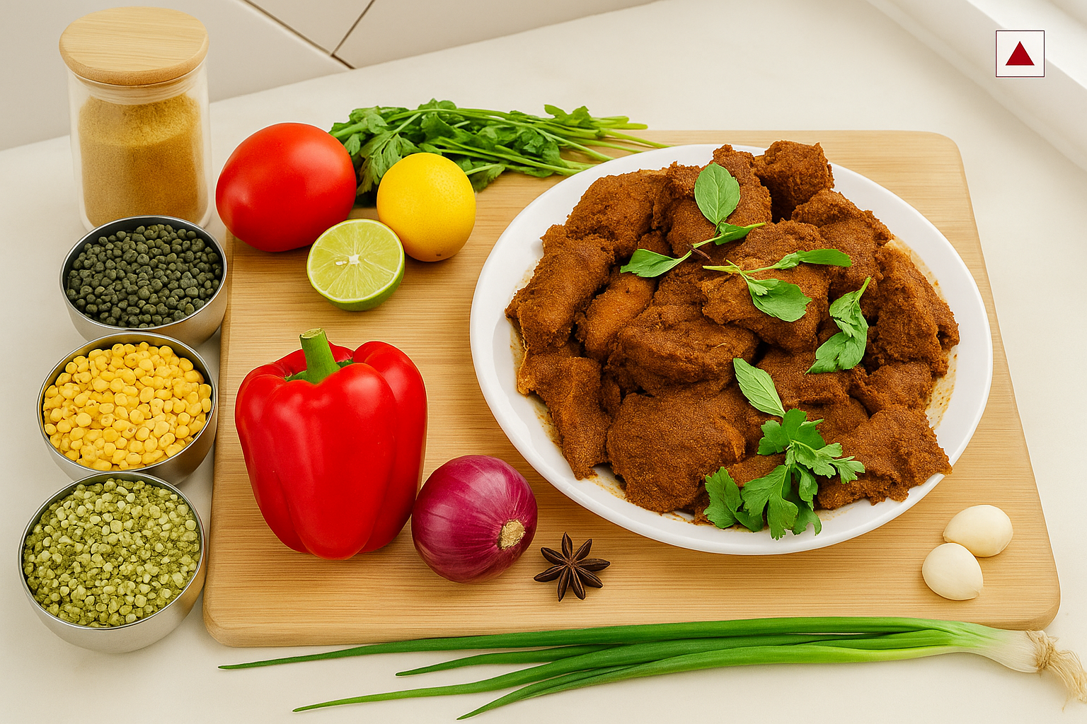 Marinated Boneless Basa Fish (Cubes) (1 kg)