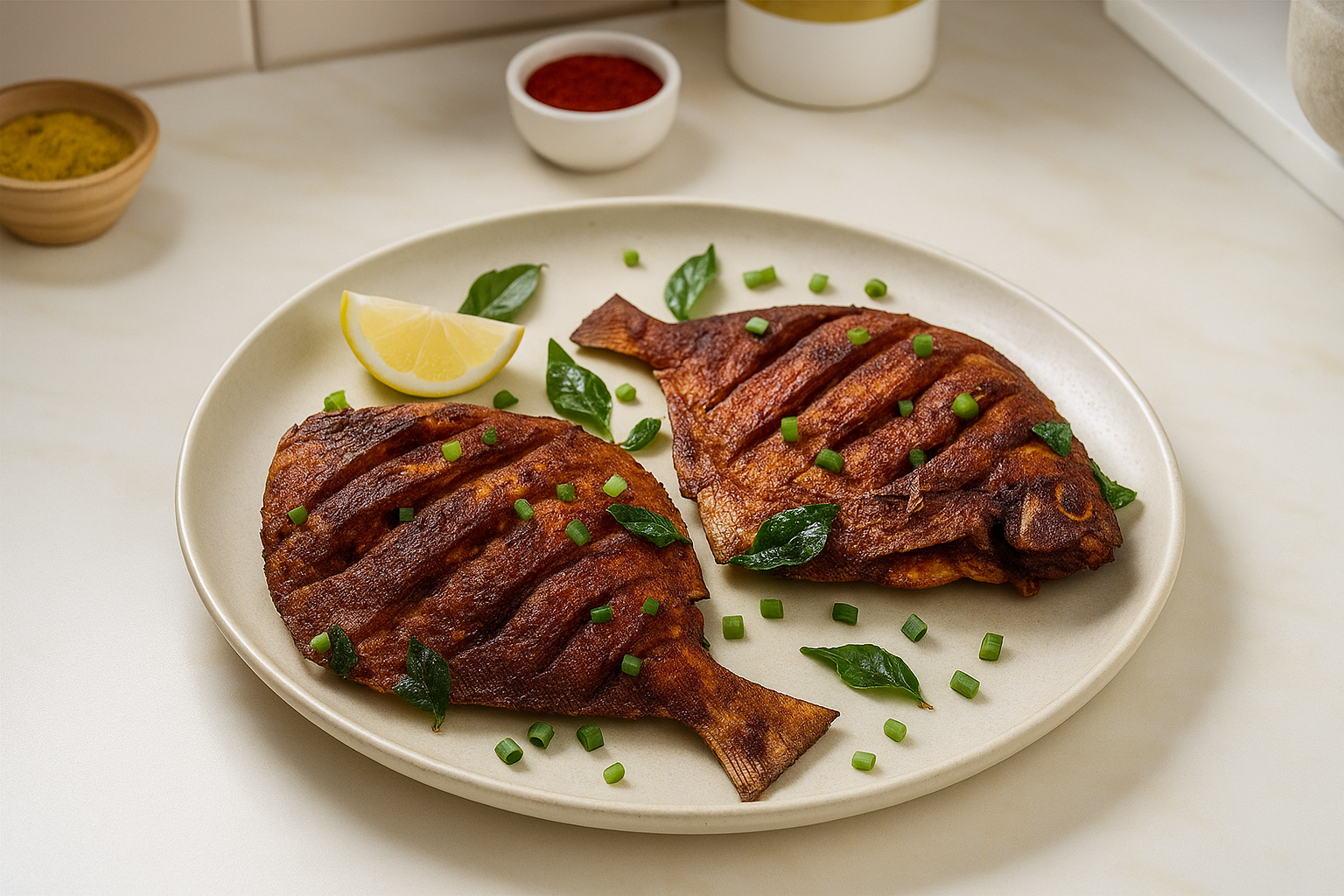 Pomfret Fish Fry